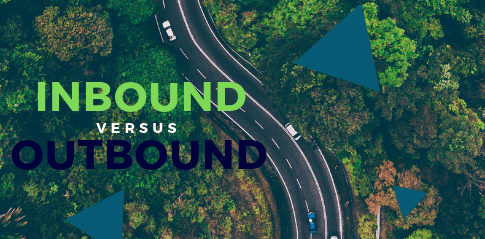 Marketing inbound vs outbound - infografika